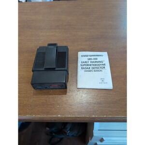 Early Warning Wide Band Radar Detector Pro Signal Warning SRD-350 Owners Manual